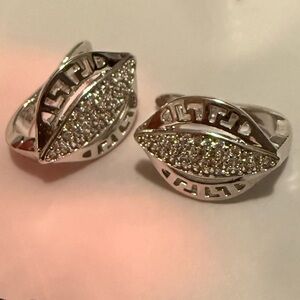 New Silver Hoop Earrings